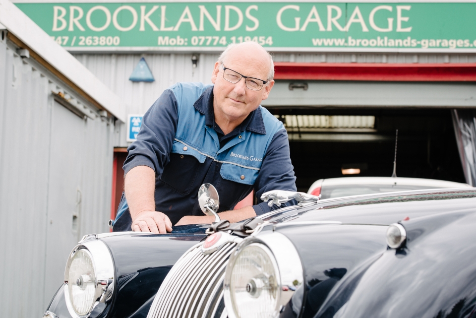 Owner of Brooklands Garage is still maintaining our motors after 46 years in Newham