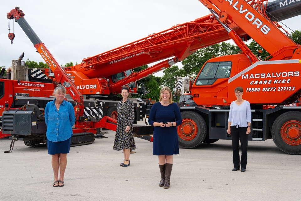 MP Learns of Exciting Plans for Newham and the Port of Truro 