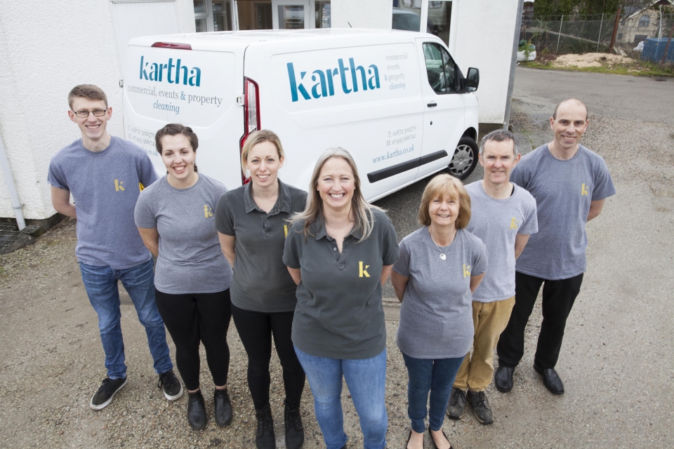A Cornish commercial cleaning company, Kartha Ltd, has relocated to Newham