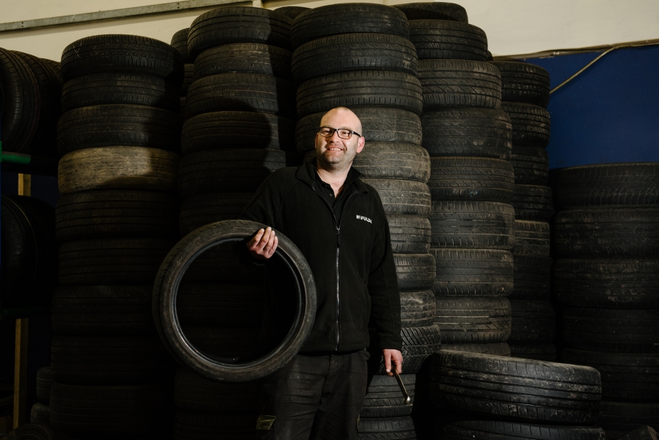 The owner of a tyre-fitting garage in Newham says it pays to be winter ready
